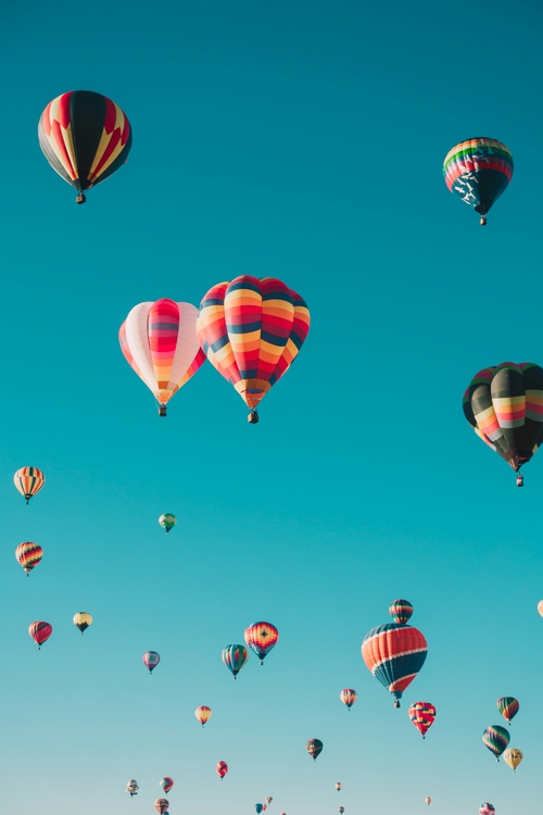 financial freedom balloons